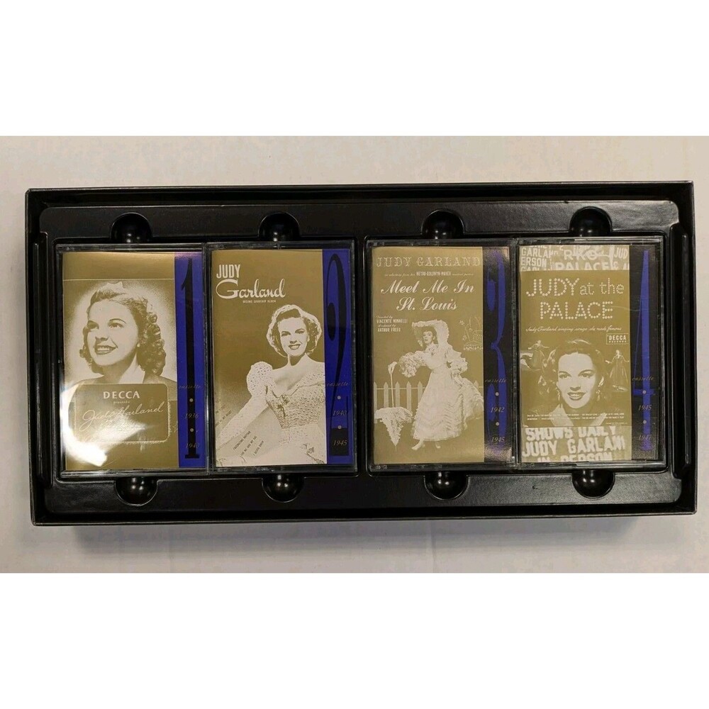 The Complete Decca Masters (Plus) by Judy Garland (Cassette, Jul-1994, 4 Tapes)